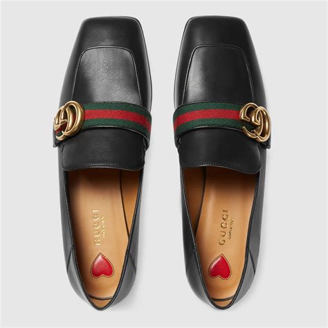 gucci white loafer style|blue Gucci loafers women's.